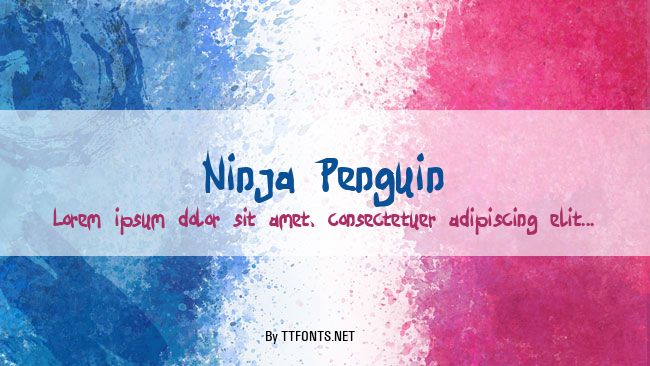 Ninja Penguin example