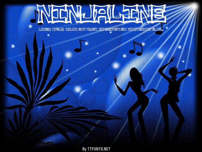 NinjaLine example