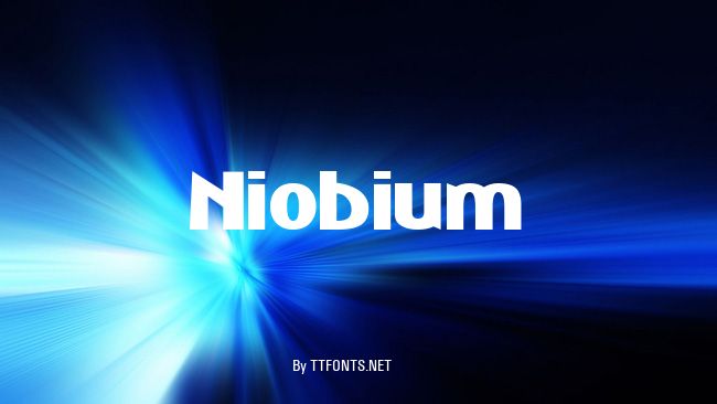Niobium example
