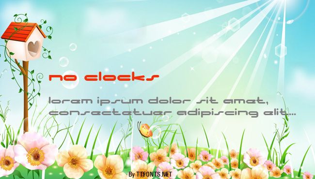No Clocks example