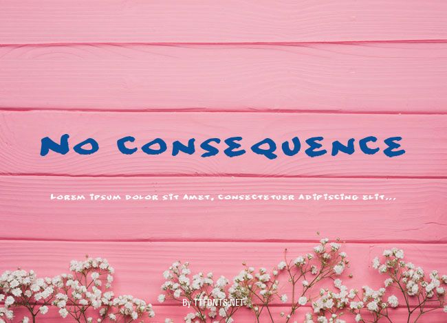 No consequence example