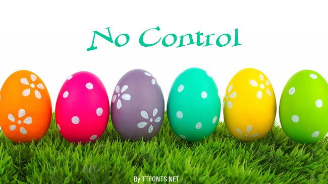 No Control example