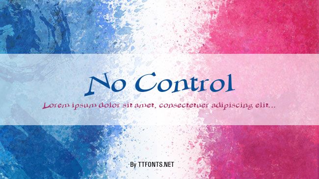 No Control example