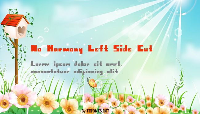 No Harmony Left Side Cut example