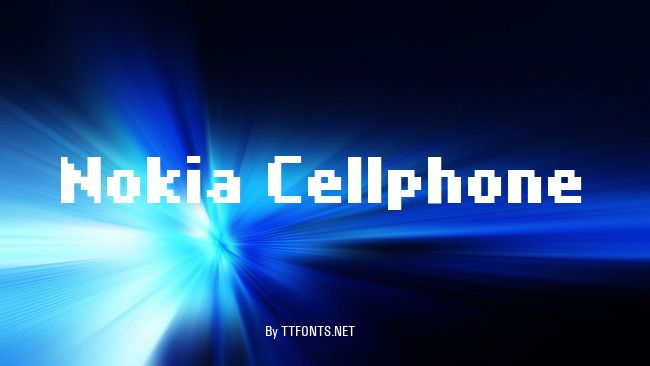 Nokia Cellphone example