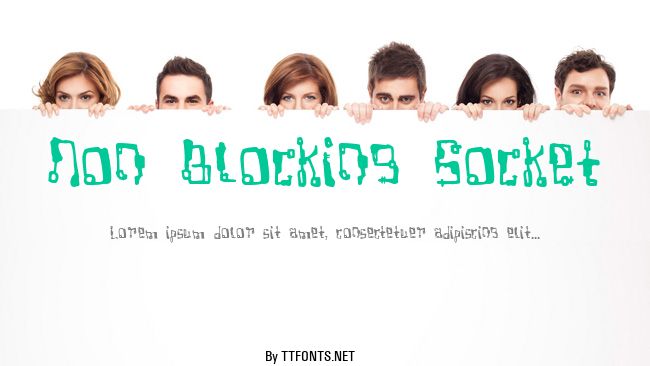 Non Blocking Socket example