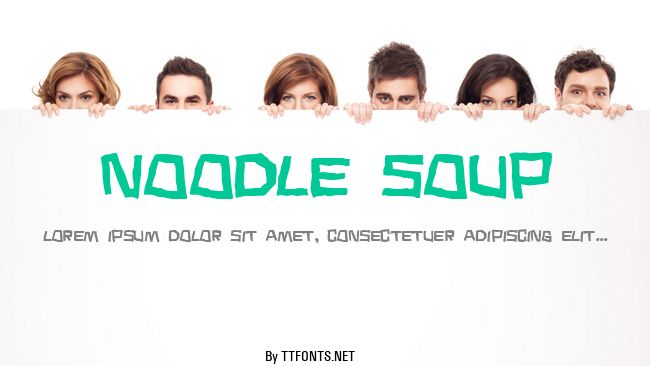 Noodle soup example