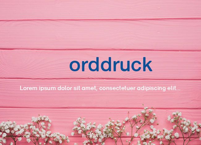 Norddruck example