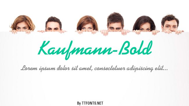 Kaufmann-Bold example