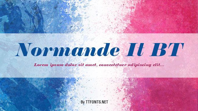 Normande It BT example