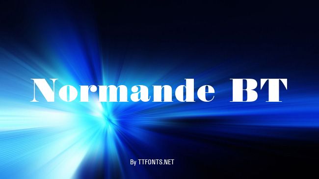 Normande BT example