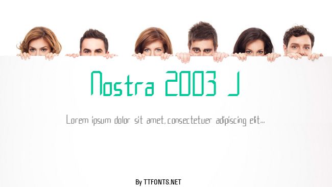 Nostra 2003 J example