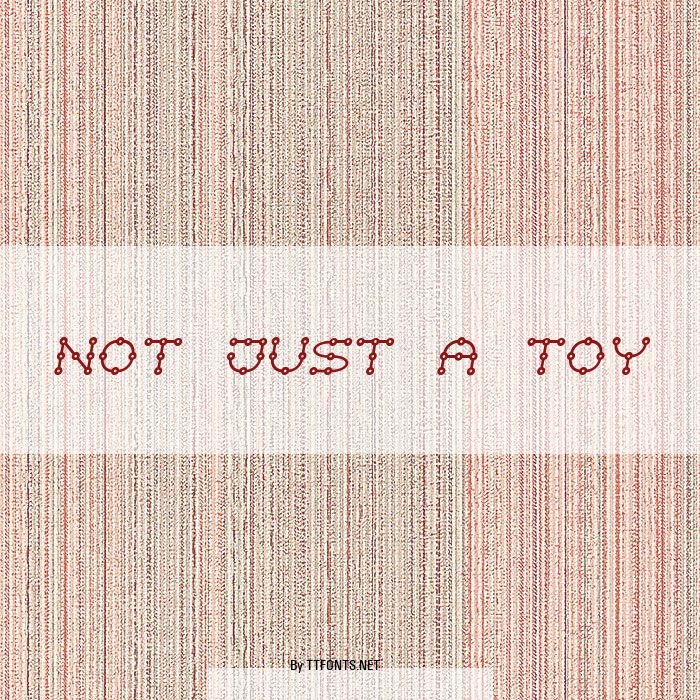 Not just a toy example