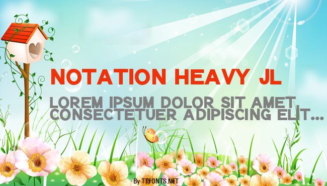 Notation Heavy JL example