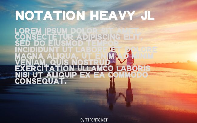 Notation Heavy JL example