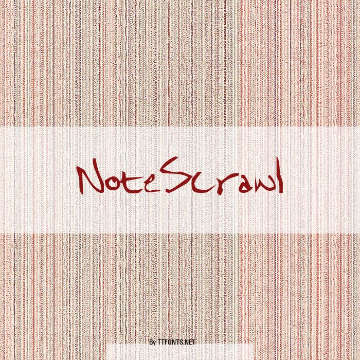 NoteScrawl example