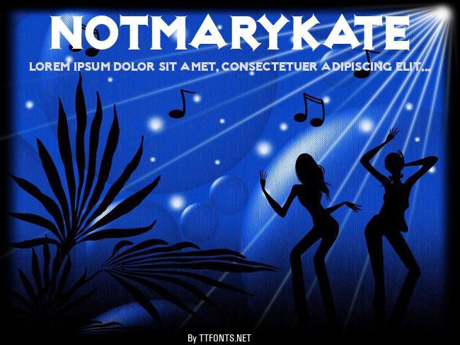 NotMaryKate example
