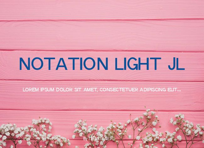 Notation Light JL example