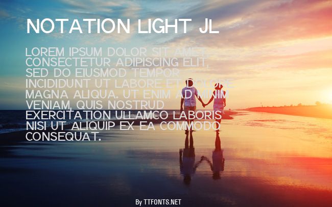 Notation Light JL example
