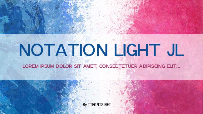 Notation Light JL example