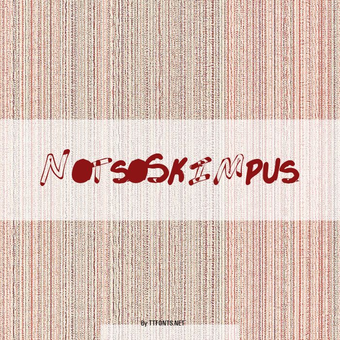 NotsoSkimpus example