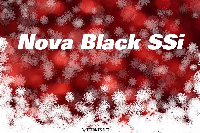 Nova Black SSi example