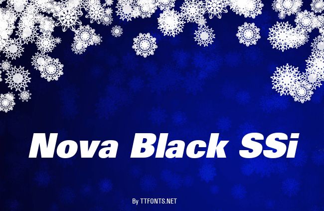 Nova Black SSi example