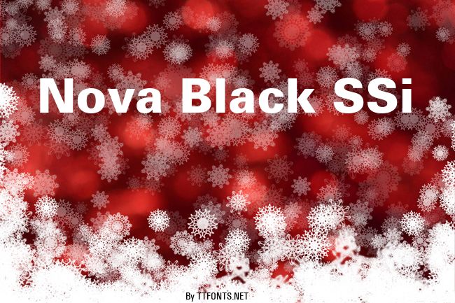 Nova Black SSi example