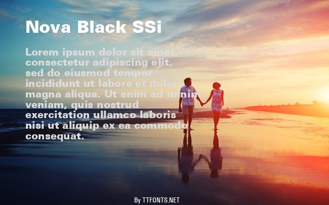 Nova Black SSi example