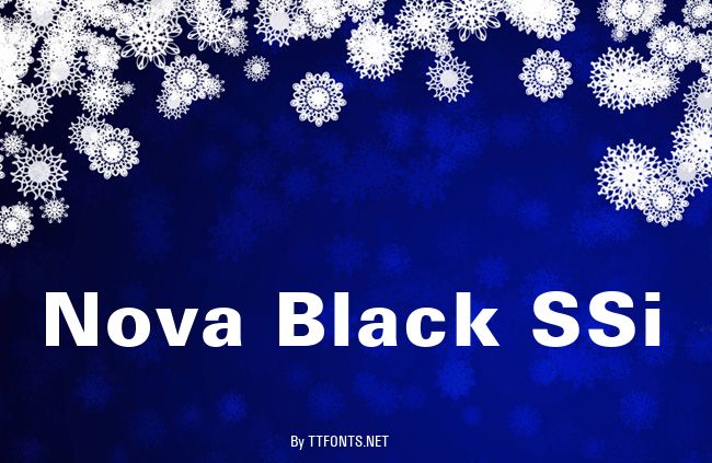 Nova Black SSi example