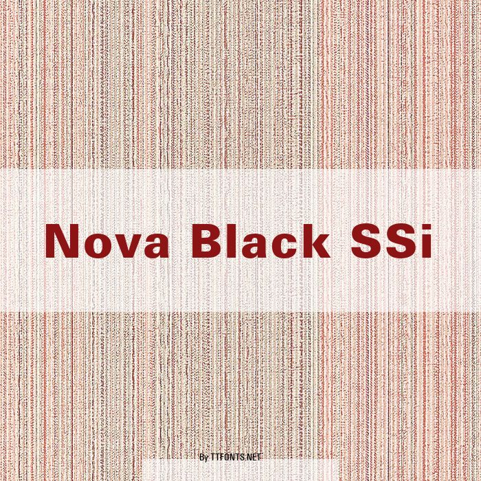 Nova Black SSi example