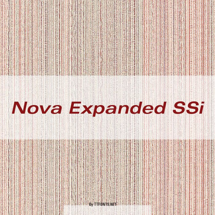 Nova Expanded SSi example