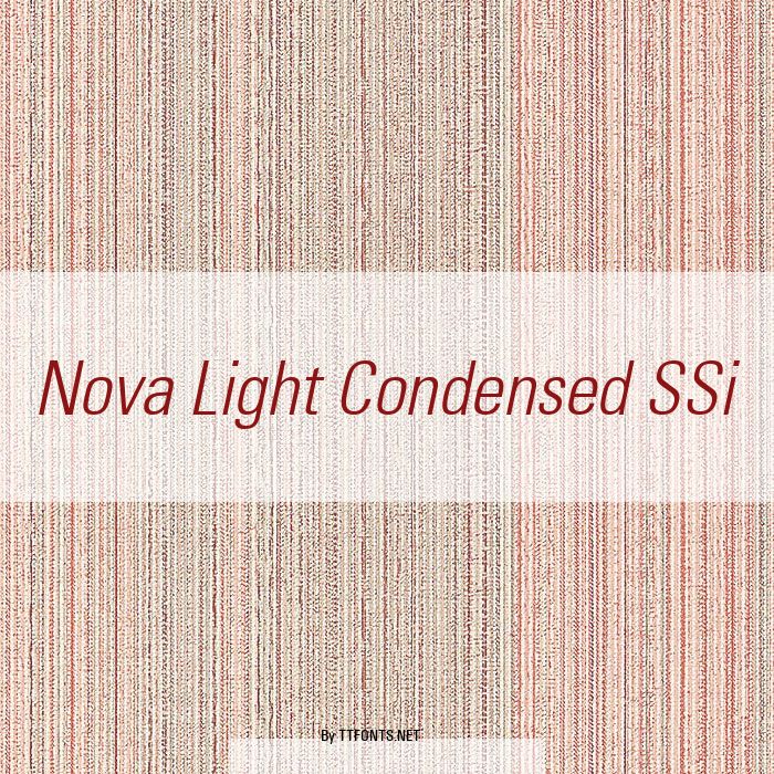 Nova Light Condensed SSi example