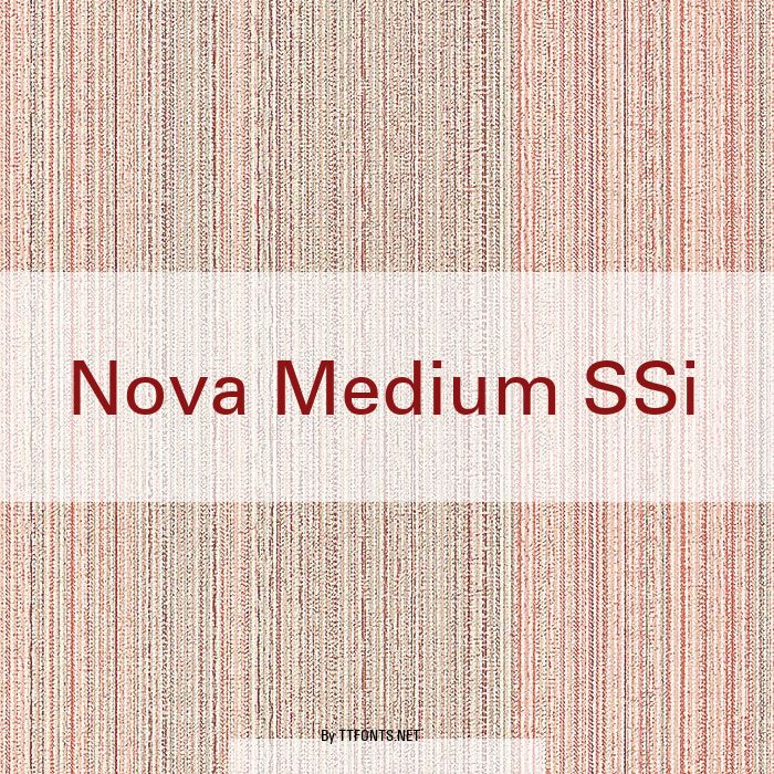 Nova Medium SSi example