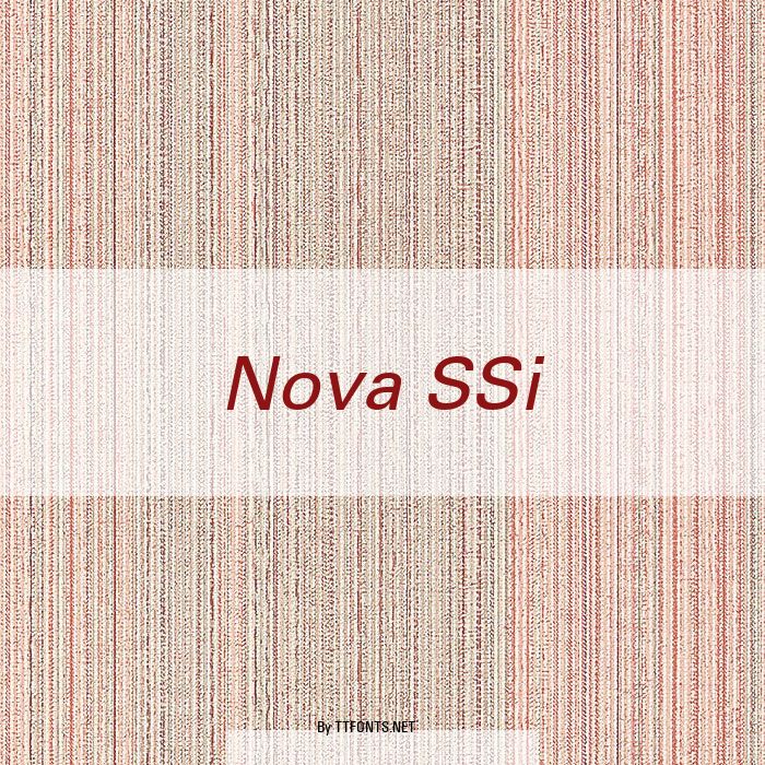Nova SSi example