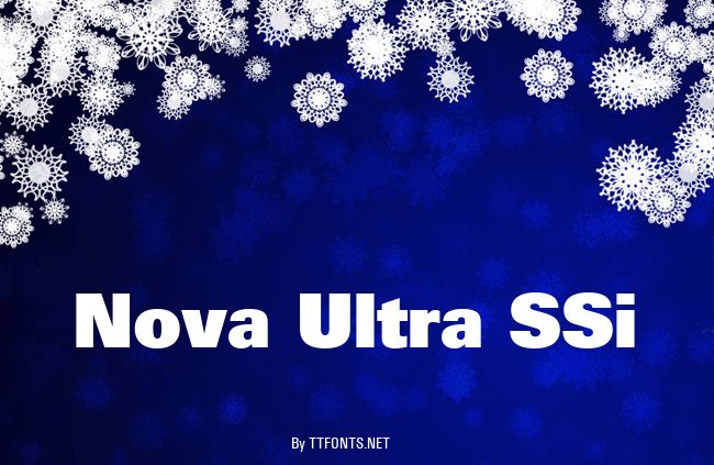 Nova Ultra SSi example