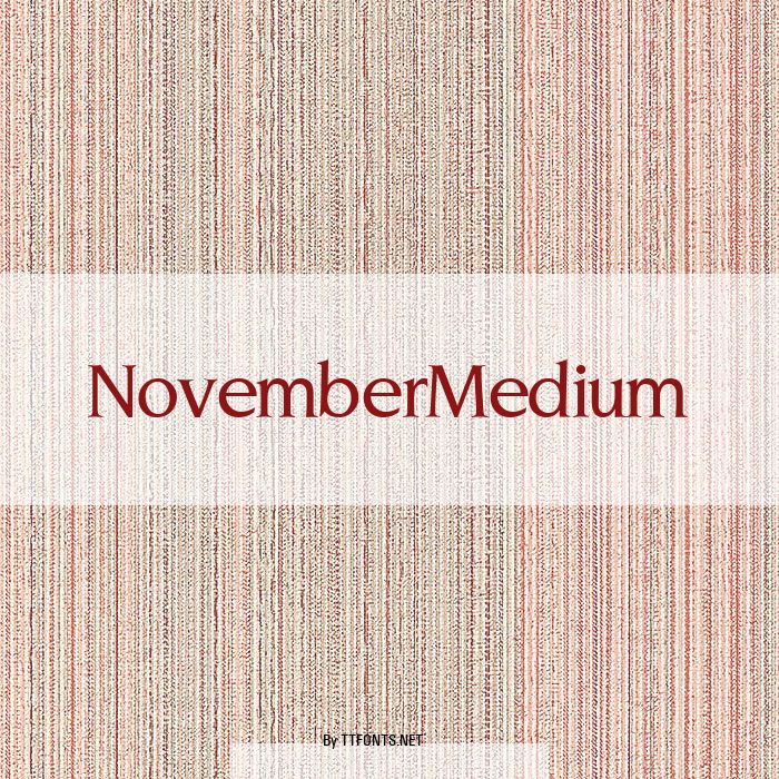 NovemberMedium example