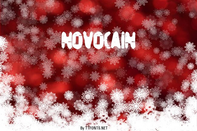 Novocain example
