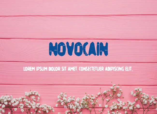 Novocain example