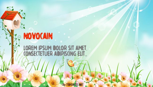 Novocain example