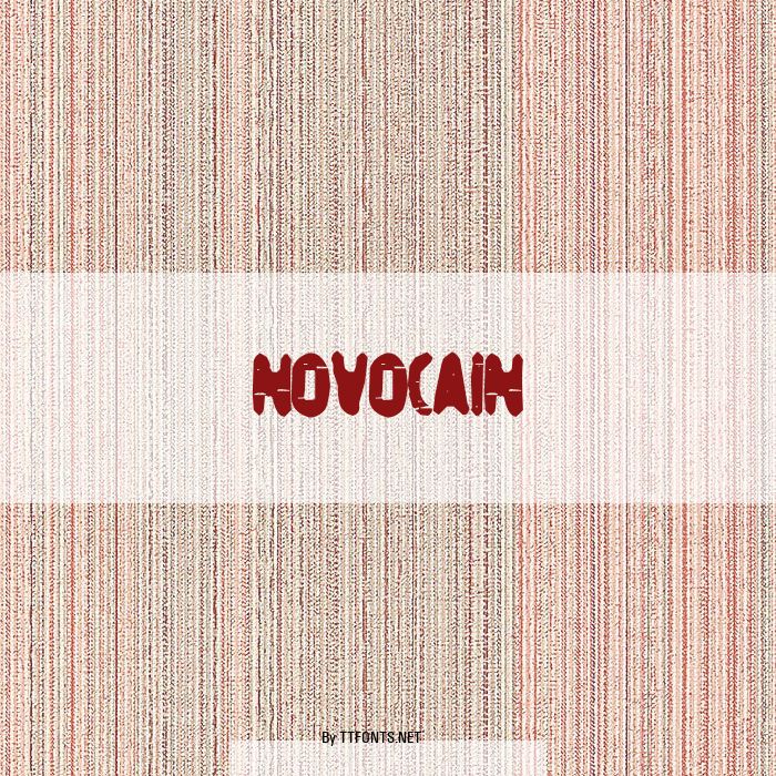 Novocain example