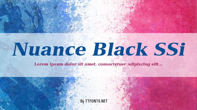 Nuance Black SSi example