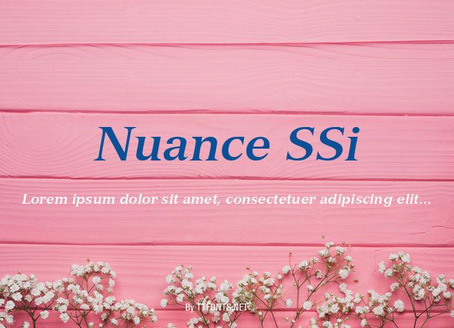 Nuance SSi example