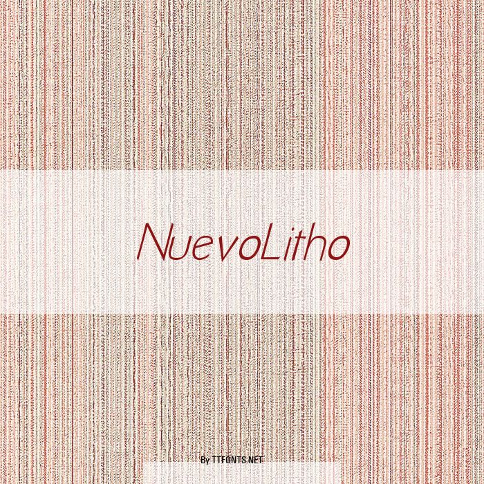 NuevoLitho example