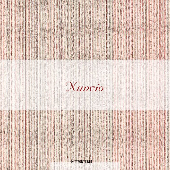 Nuncio example