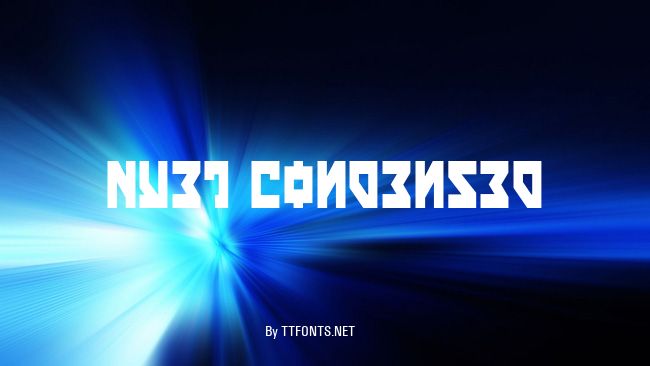 Nyet Condensed example