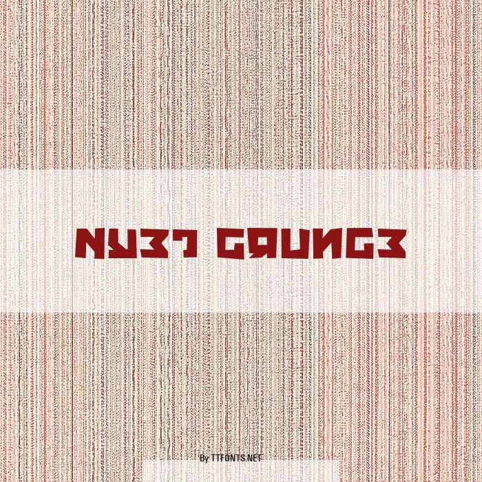 Nyet Grunge example