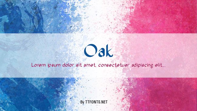 Oak example