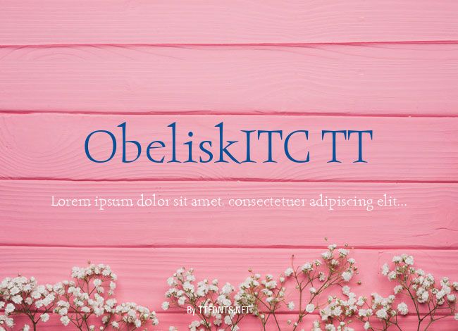 ObeliskITC TT example