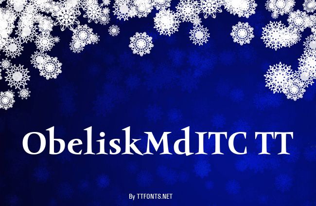 ObeliskMdITC TT example